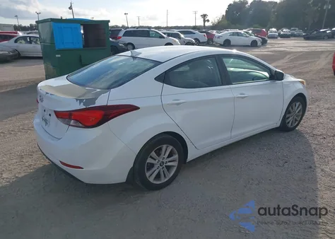 2015 Hyundai Elantra Se from USA, damaged, VIN 5NPDH4AE7FH641526